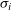 sigma Subscript i