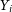 upper Y Subscript i