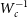 upper W Subscript c Superscript negative 1