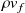 rho v Subscript f