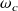 omega Subscript c