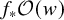 f Subscript asterisk Baseline script upper O left parenthesis w right parenthesis