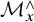 script upper M Subscript x Superscript and