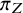 pi Subscript upper Z
