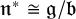 German n Superscript asterisk Baseline approximately equals German g divided by German b