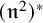 left parenthesis German n squared right parenthesis Superscript asterisk