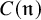 upper C left parenthesis German n right parenthesis