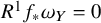 upper R Superscript 1 Baseline f Subscript asterisk Baseline omega Subscript upper Y Baseline equals 0