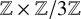 double struck upper Z times double struck upper Z divided by 3 double struck upper Z