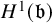 upper H Superscript 1 Baseline left parenthesis German b right parenthesis