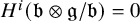 upper H Superscript i Baseline left parenthesis German b circled times German g divided by German b right parenthesis equals 0