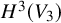 upper H cubed left parenthesis upper V 3 right parenthesis