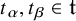 t Subscript alpha Baseline comma t Subscript beta Baseline element of German t