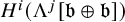 upper H Superscript i Baseline left parenthesis normal upper Lamda Superscript j Baseline left bracket German b circled plus German b right bracket right parenthesis