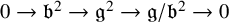 0 right arrow German b squared right arrow German g squared right arrow German g divided by German b squared right arrow 0