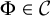 normal upper Phi element of script upper C