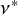 nu Superscript asterisk