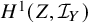 upper H Superscript 1 Baseline left parenthesis upper Z comma script upper I Subscript upper Y Baseline right parenthesis