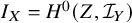 upper I Subscript upper X Baseline equals upper H Superscript 0 Baseline left parenthesis upper Z comma script upper I Subscript upper Y Baseline right parenthesis