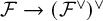script upper F right arrow left parenthesis script upper F Superscript or Baseline right parenthesis Superscript or