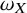 omega Subscript upper X