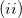left parenthesis i i right parenthesis
