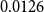 0.0126