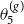 theta 5 Superscript left parenthesis g right parenthesis