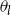 theta Subscript l