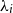 lamda Subscript i