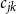 c Subscript j k