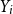 upper Y Subscript i