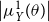 StartAbsoluteValue mu Subscript upper Y Superscript 1 Baseline left parenthesis theta right parenthesis EndAbsoluteValue