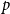 p