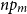 n p Subscript m
