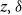 z comma delta
