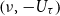 left parenthesis nu comma minus upper U Subscript tau Baseline right parenthesis