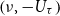 left parenthesis nu comma minus upper U Subscript tau Baseline right parenthesis