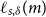script l Subscript s comma delta Baseline left parenthesis m right parenthesis
