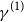 gamma Superscript left parenthesis 1 right parenthesis