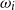 omega Subscript i
