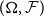 left parenthesis normal upper Omega comma script upper F right parenthesis