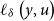 script l Subscript delta Baseline left parenthesis y comma u right parenthesis