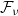 script upper F Subscript nu