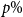 p percent sign