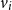 v Subscript i