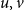 u comma v