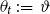 theta Subscript t Baseline colon equals theta