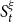 upper S Subscript t Superscript xi