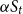 alpha upper S Subscript t